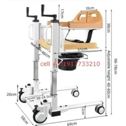 Multifunction Patient Transfer Lift Wheelchair in Bangladesh