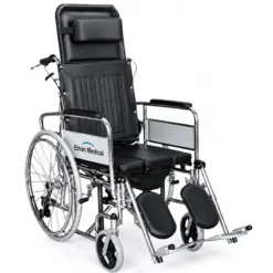 Backrest with Commode and Sleeping Wheelchair by Ethan Medical Bangladesh