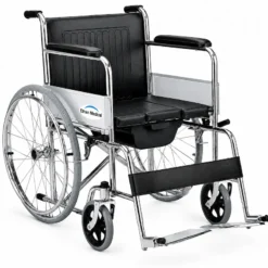Commode Wheelchair with Toilet Seat by Ethan Medical Bangladesh