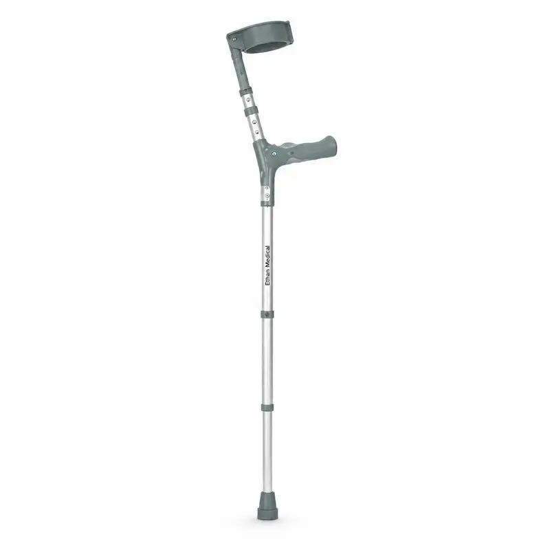 Elbow support walking stick with adjustable height and forearm cuff in Bangladesh