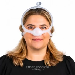 Philips DreamWisp nasal sleep apnea mask with top hose connection