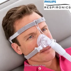 Philips Pico Nasal CPAP Mask for comfortable sleep apnea therapy at Ethan Medical Ins. Bangladesh