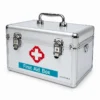 First aid box for storing first aid supplies