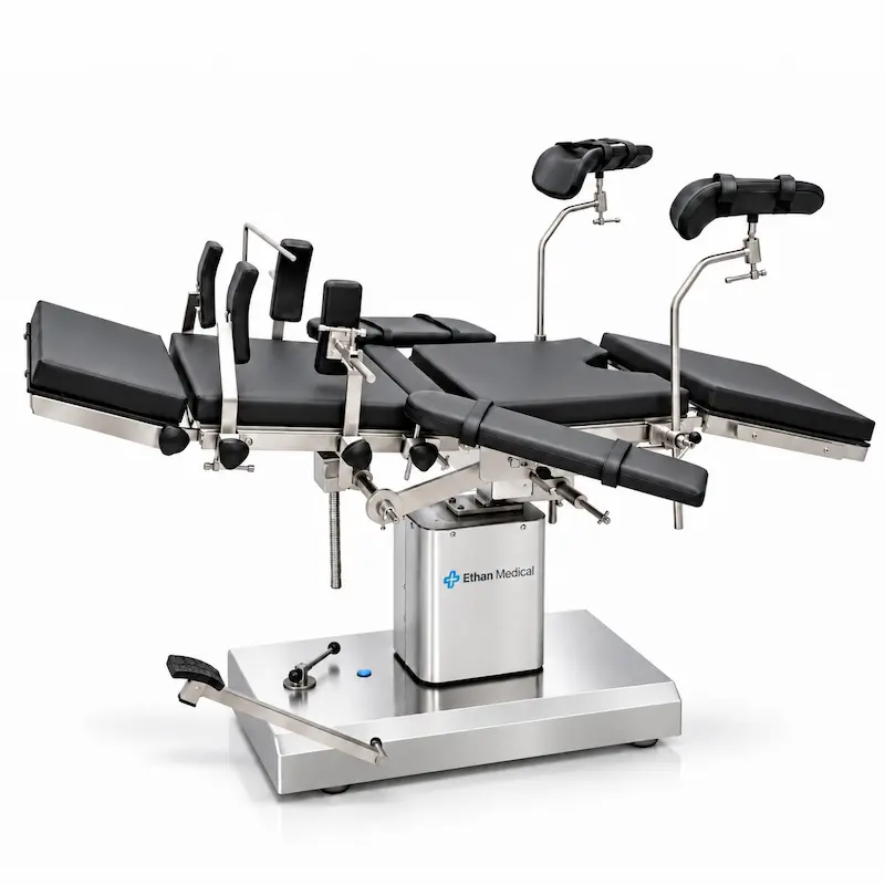 Technomed TMI 1203 Hydraulic OT Table – Hydraulic Operating Theatre Table for Hospitals in Bangladesh | Ethan Medical Ins.