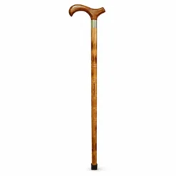 Wooden walking stick for balance and daily mobility support in Bangladesh