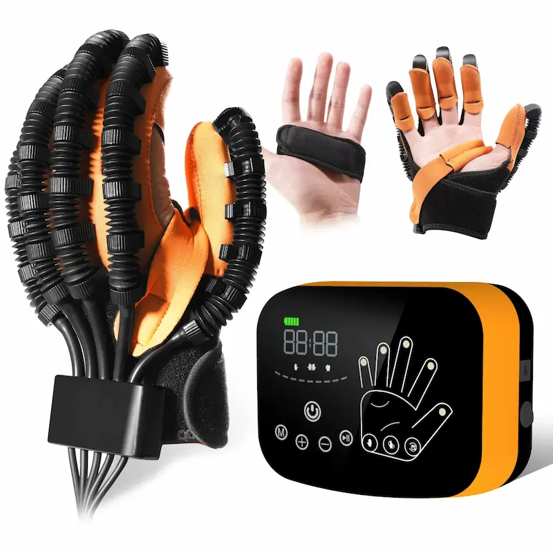 Rehabilitation robot glove for hand therapy and finger exercises