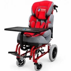 CP wheelchair for children with supportive seating from Ethan Medical Ins.