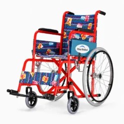 Kids wheelchair with comfortable seating and daily mobility support