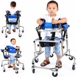 Pediatric hemiplegia walking aid for cerebral palsy rehabilitation and assisted mobility in Bangladesh