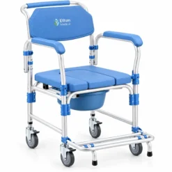 Shower Commode Chair for bathing and toileting